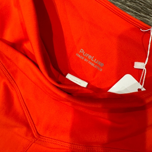 Fabletics Red Exercise Pants Size Small - Picture 3 of 5